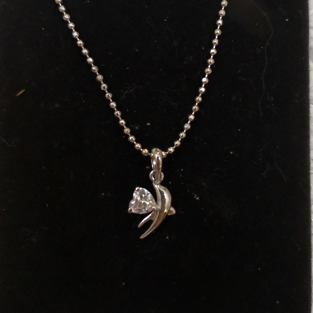 Silver Dolphin necklace